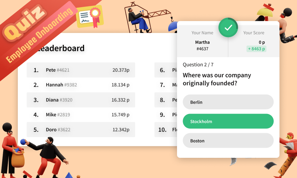Employee Onboarding Quiz